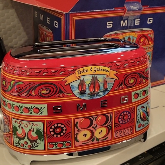 smeg Kitchen Smeg Dolce And Gabanna Toaster Poshmark